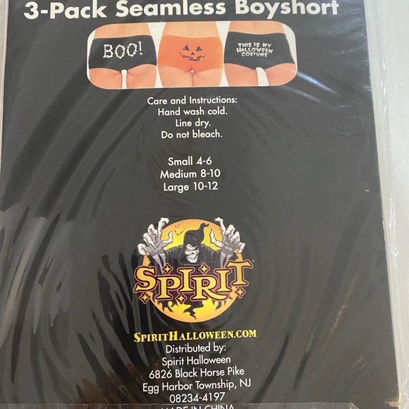 Halloween NEW In Package- 3 Different Boy shorts! Size Small - Picture 5 of 5